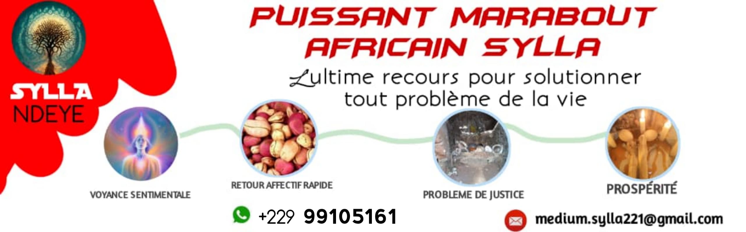 LE PLUS GRAND MARABOUT AFRICAIN FIABLE DANS L’UNIVERS ESOTERIQUE.